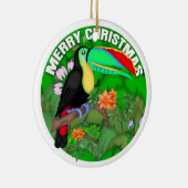 Décoration En Céramique Toucan de Joyeux Noël (Droite)