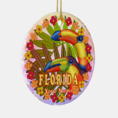 Décoration En Céramique Toucans de Floride (Droite)