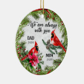 Décoration En Céramique Toujours avec vous Holly Branche Noël Personnalise (Droite)