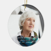 Décoration En Céramique Toujours dans nos coeurs | Mémorial photo (Gauche)