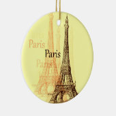 Décoration En Céramique Tour Eiffel, Paris France (Droite)