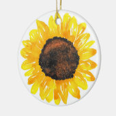 Décoration En Céramique Tournesol aquarelle (Gauche)