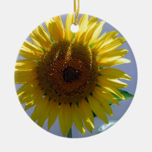 Décoration En Céramique Tournesol jaune