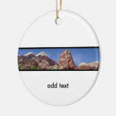 Décoration En Céramique Tours de la Vierge Panoramique (Gauche)