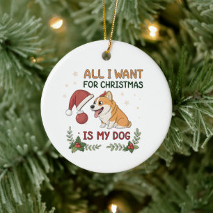 Décoration En Céramique Tout ce que je veux pour Noël, c'est l'art de mon