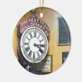 DÉCORATION EN CÉRAMIQUE TRAIN STATIONS (Gauche)