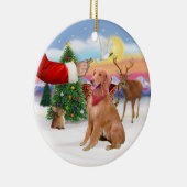 Décoration En Céramique Traite pour un Golden Retriever (Droite)