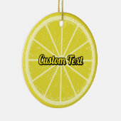 Décoration En Céramique Tranche de citron (Droite)