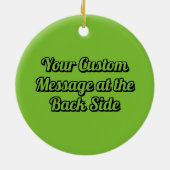 Décoration En Céramique Tranches de chaux (Dos)