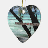 Décoration En Céramique Transats Rum Point Grand Cayman (Gauche)