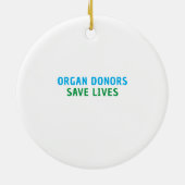 Décoration En Céramique Transplanter solide classique.Ruban vert rond (Dos)