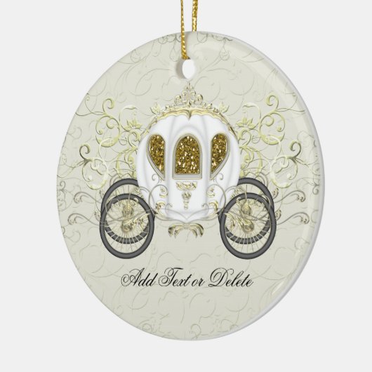 Décoration En Céramique Transport royal - SRF (Gauche)