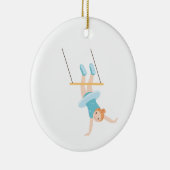 Décoration En Céramique Trapeze Girl (Droite)