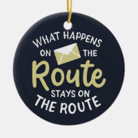 Travailleur de la poste Ce qui se passe sur la rou