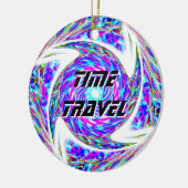 DÉCORATION EN CÉRAMIQUE TRAVEL TIME (Gauche)