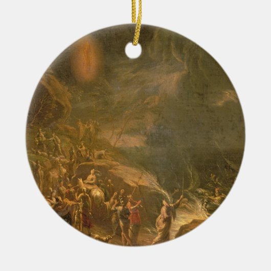 Décoration En Céramique Traversée de la Mer Rouge (Devant)