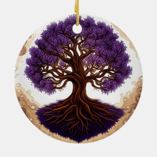 Décoration En Céramique Tree of Life (Dos)