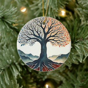 Décoration En Céramique Tree of Life