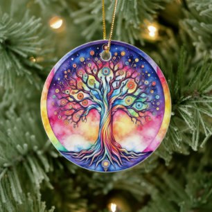 Décoration En Céramique Tree of Life