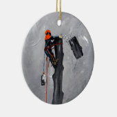 Décoration En Céramique Tree Surgeon Arborist (Droite)