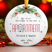 Décoration En Céramique Très beau premier Noël dans notre nouvel apparteme