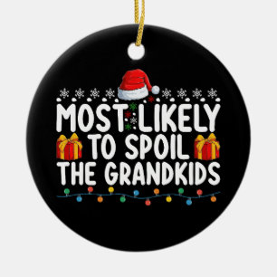 Décoration En Céramique Très susceptible de gâter les grands-parents papy