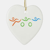 Décoration En Céramique Triathlon cool et design unique (Droite)