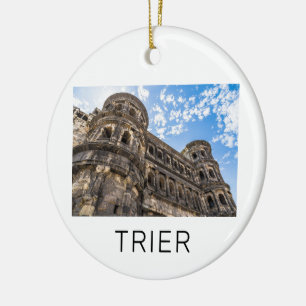 Décoration En Céramique Trier Porta Nigra Rhénanie Palatinat Allemagne