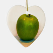 Décoration En Céramique Trio d'Apple vert (Droite)