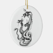 Décoration En Céramique Trois modèles d'hydre à tête (Droite)