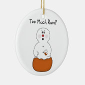 Décoration En Céramique Trop d'ornement de rhum (Droite)