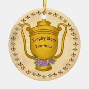 Décoration En Céramique Trophée Maman