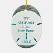 Décoration En Céramique Tropical New Home Established Christmas (Devant)