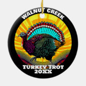 Décoration En Céramique Trot de Turquie rétro (Dos)