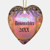 Décoration En Céramique Trouessart Merry Monogramme (Gauche)