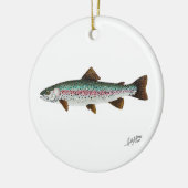 Décoration En Céramique Truite arc-en-ciel (Gauche)