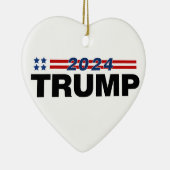 Décoration En Céramique Trump 2024 (Droite)