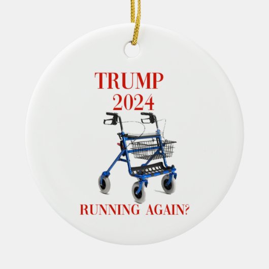 Décoration En Céramique Trump 2024 se redresse ? (Devant)