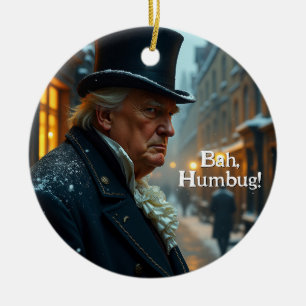 Décoration En Céramique Trump Bah Humbug