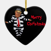 Décoration En Céramique Trump en prison (Devant)