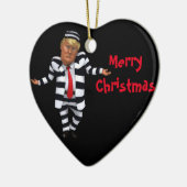 Décoration En Céramique Trump en prison (Gauche)