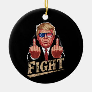 Décoration En Céramique Trump lutte contre le rétro-Vintage électoral amér