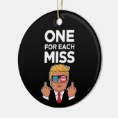 Décoration En Céramique Trump Un Pour Chaque Miss (Gauche)