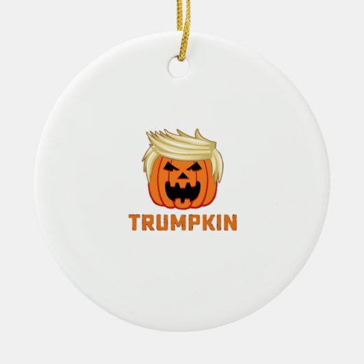 Décoration En Céramique Trumpkin - Drôle Slogan de parodie (Devant)