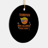 Décoration En Céramique Trumpkin Rendre Halloween grand à nouveau, Hallowe (Droite)