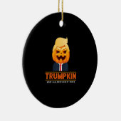 Décoration En Céramique Trumpkin Rendre Halloween grand à nouveau Hallowee (Droite)