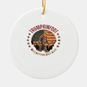 Décoration En Céramique Trumpkinfoot Bigfoot Trumpkin rendre tout grand