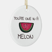 Décoration En Céramique Tu es dans un Melon (Droite)