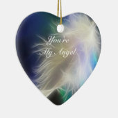 Décoration En Céramique Tu es mon Ange ! (Droite)