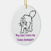 Décoration En Céramique Tu ne peux pas me faire peur (Droite)